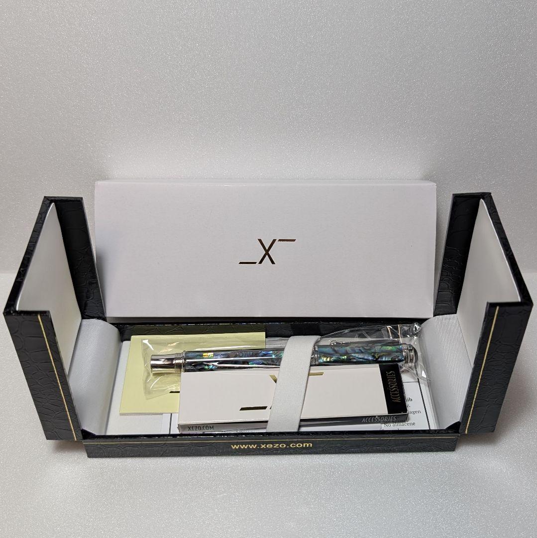 XEZO 万年筆 ナチュラル アバロン M