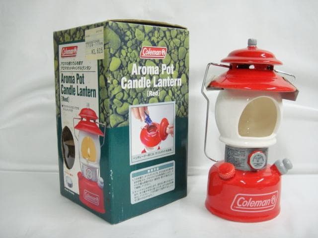 コールマン　アロマ ポット キャンドル ランタン　レッド 【726307】