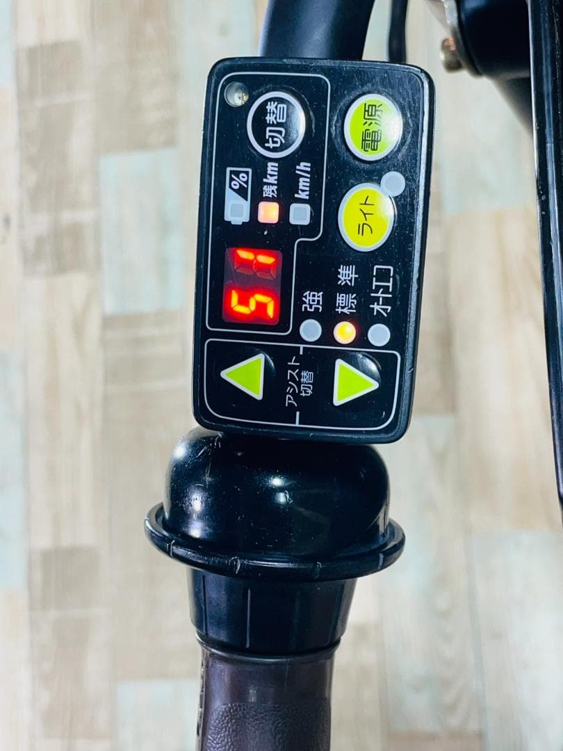 週末限定セール ヤマハパープル系 大容量 子供乗せ電動アシスト自転車 H1855