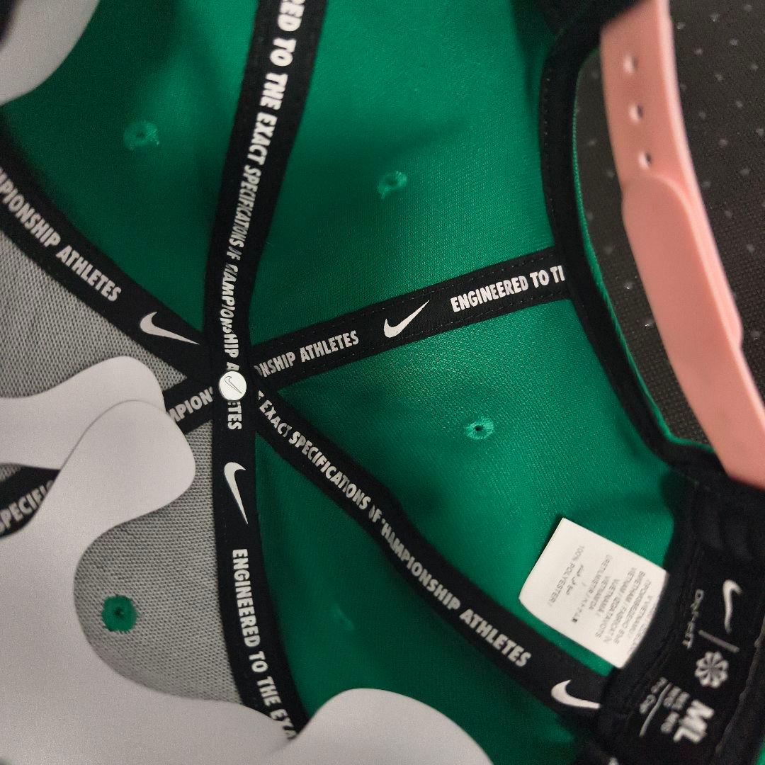 ナイキ サンディエゴ パドレス プロキャップ グリーン×ピンク M/Lサイズ