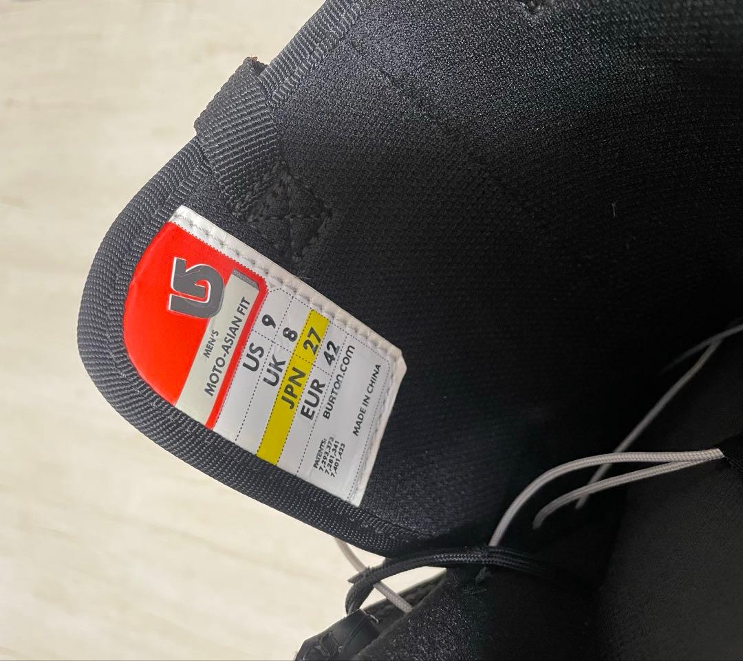 BURTON バートン ブーツ MOTO アジアンフィット ホワイト27cm