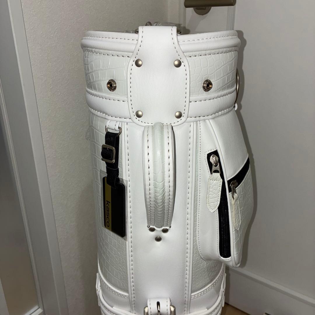 レア　キャスコ｜kasco ゴルフ キャディバッグ クロコ