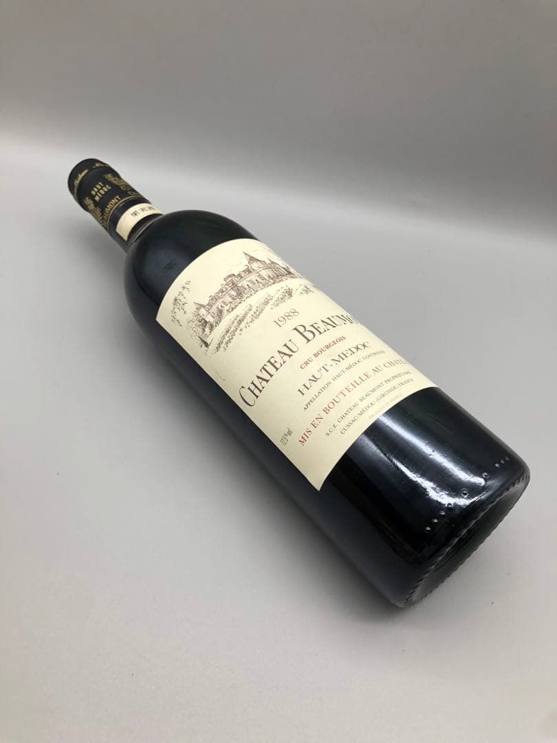 シャトーボーモン1988フランスボルドー赤ワインクリュブルジョワ級ビンテージ古酒