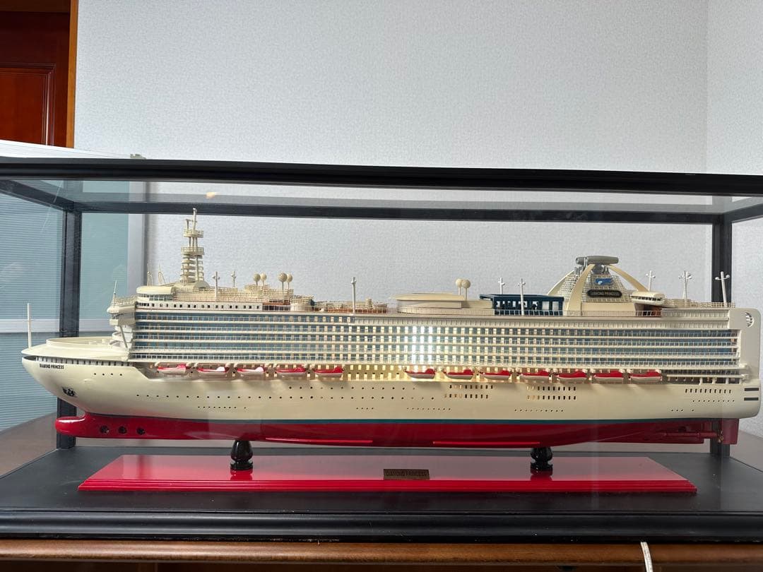 ダイヤモンドプリンセス 全長約100cm約1/290 プラモデル 模型 ライト付