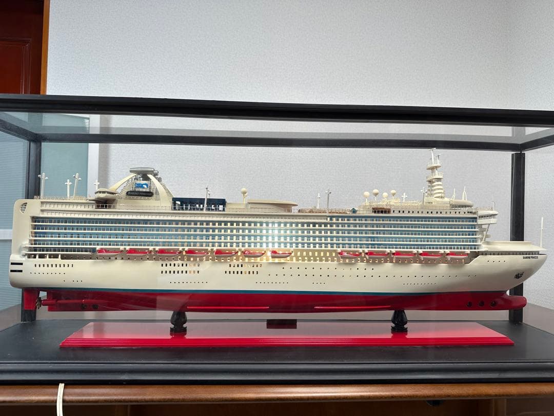 ダイヤモンドプリンセス 全長約100cm約1/290 プラモデル 模型 ライト付