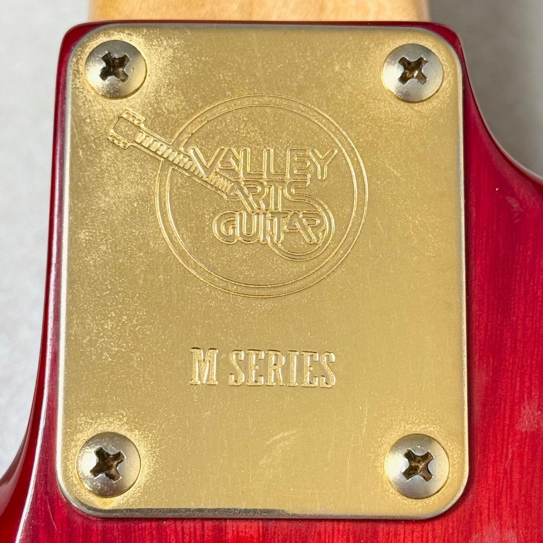 希少 Valley Arts M series 日本製 エボニー ストラト