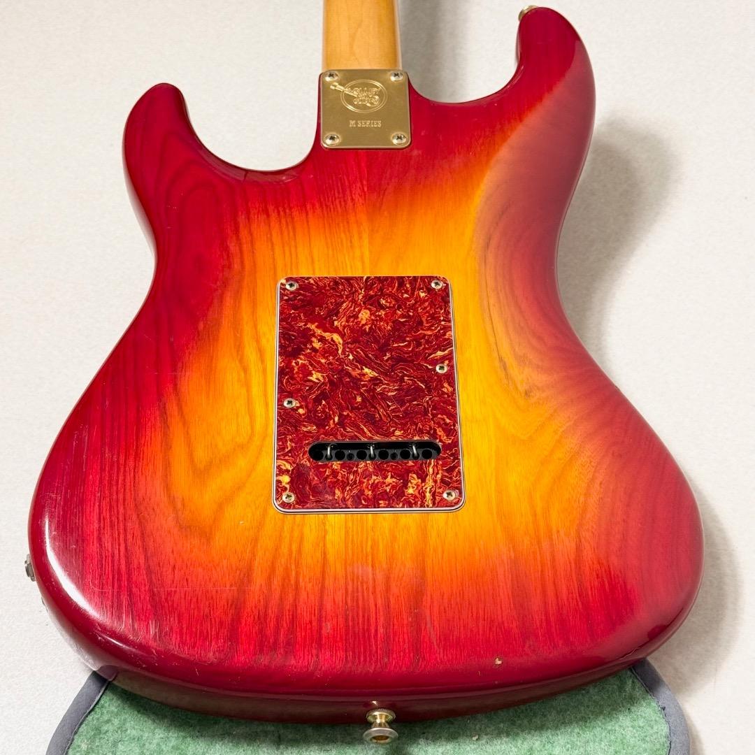 希少 Valley Arts M series 日本製 エボニー ストラト