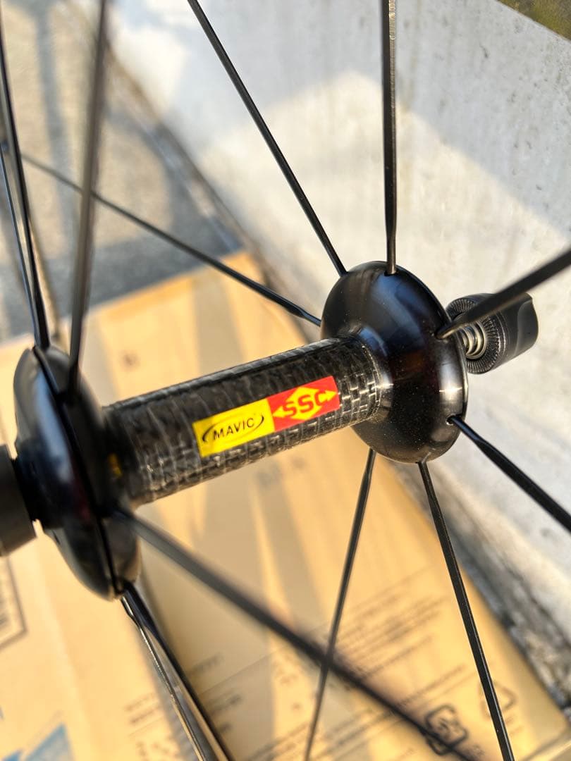 値下げ　MAVIC コスミックカーボン40mmハイト SSC