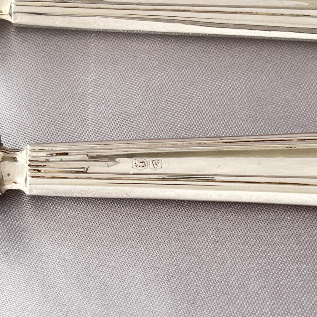 【William Yates】【純銀ハンドル】 Art Deco ティーナイフ