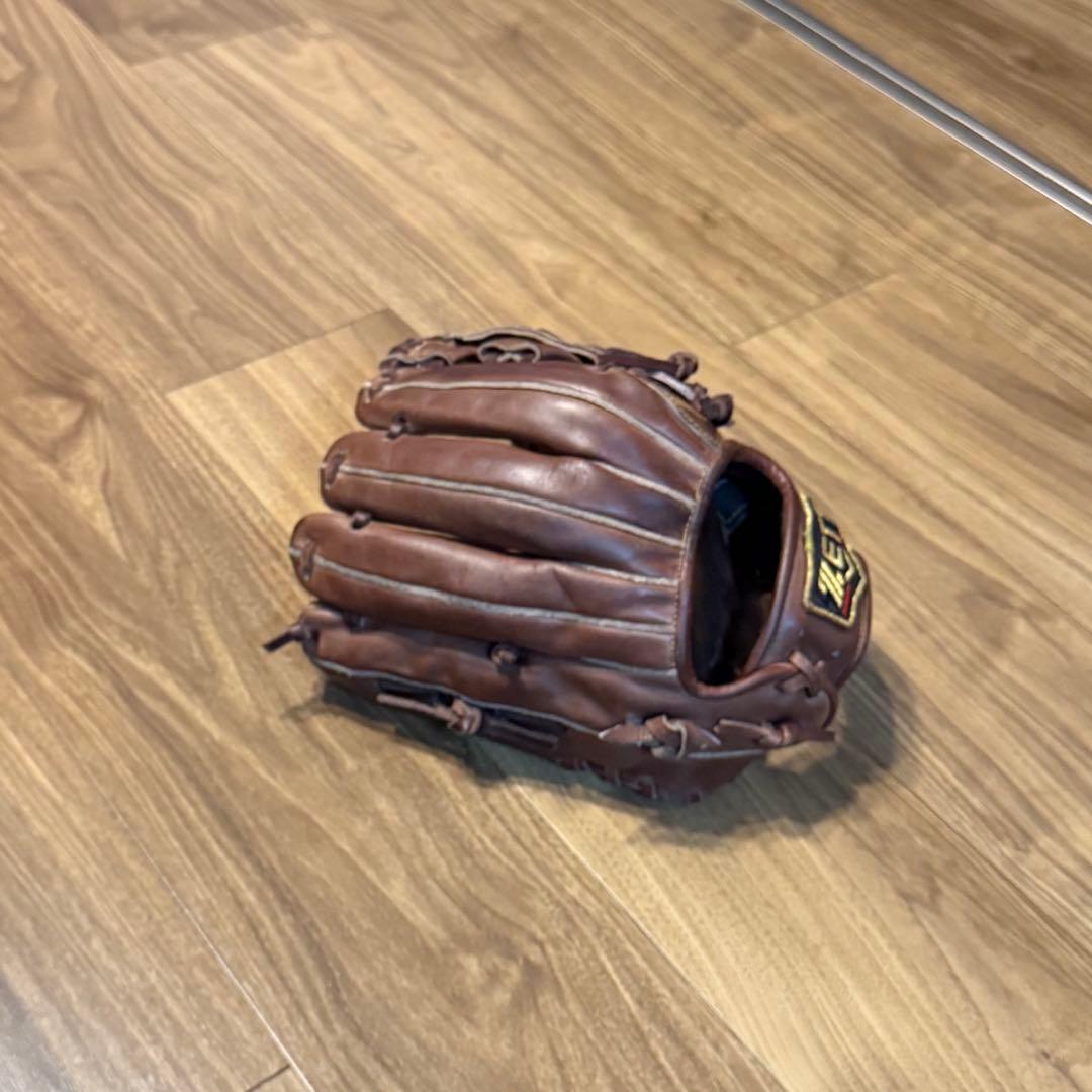 ZETT PRO STATUS ブラウン 硬式グローブ 内野右投げ用