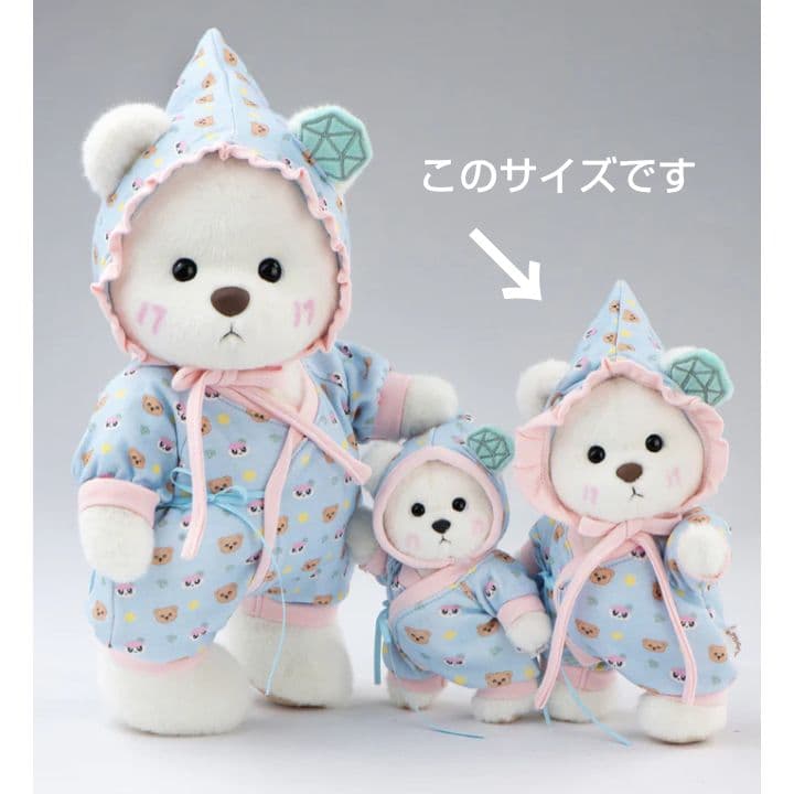 TeddyTales × seventeen レナベア ボンボンベア