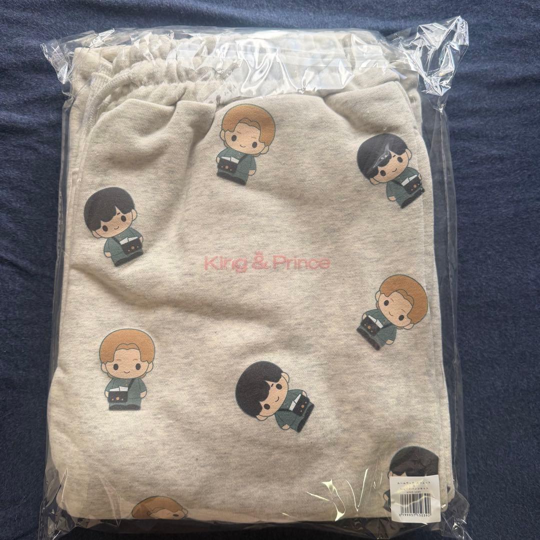 キンプリ ポップアップ ルームウェア スウェット＆ショートパンツセット