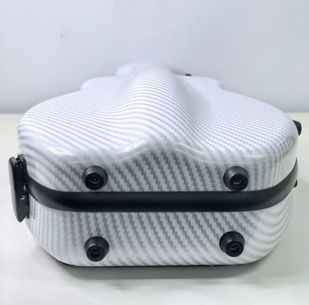 4/4サイズ　カーボンべファイバー バイオリンケース 湿度計付き