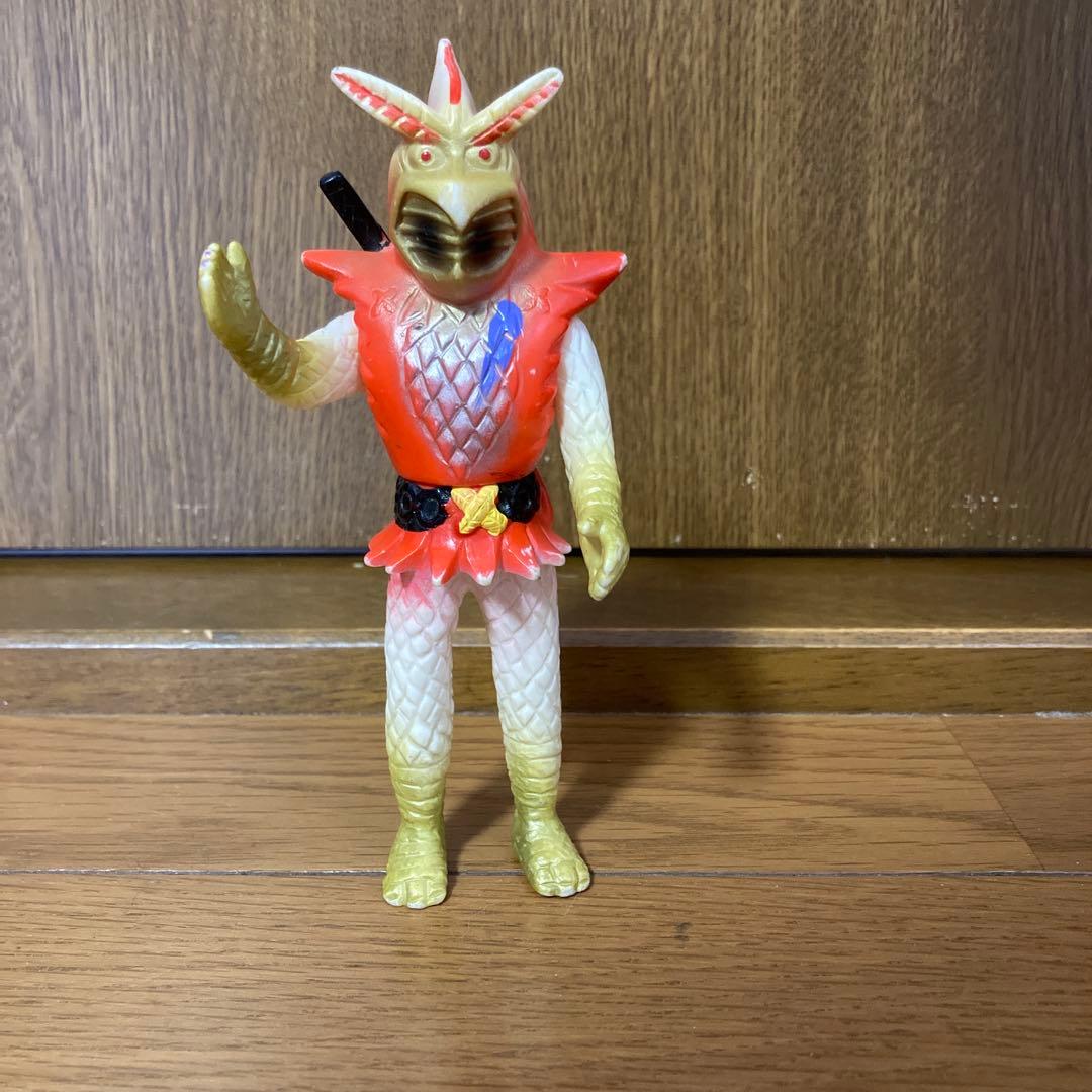 変身忍者　嵐　ソフビ当時モノ