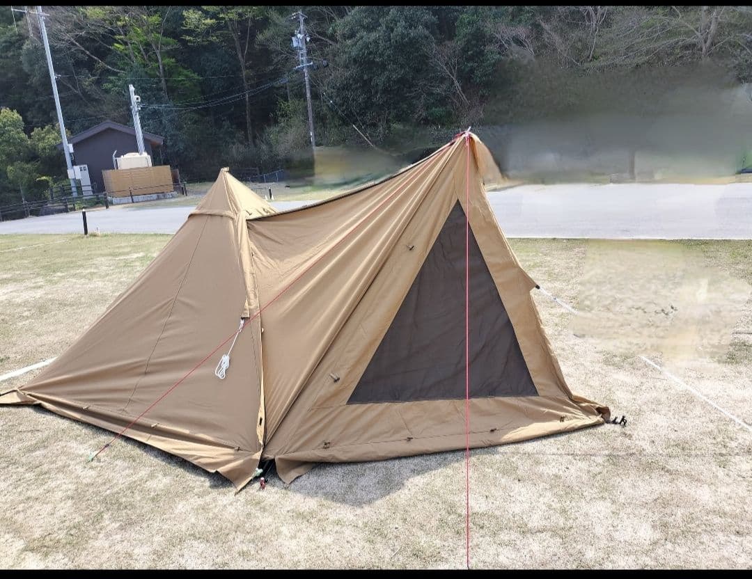 ビスケ WAQ Alpha T/C ソロ用ティピテント＋TC専用フロントウ