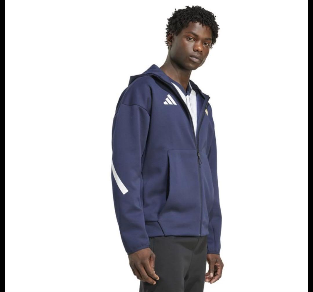 レアルマドリード 新品未使用 25-26 アンセムジャケット ネイビー 2XL