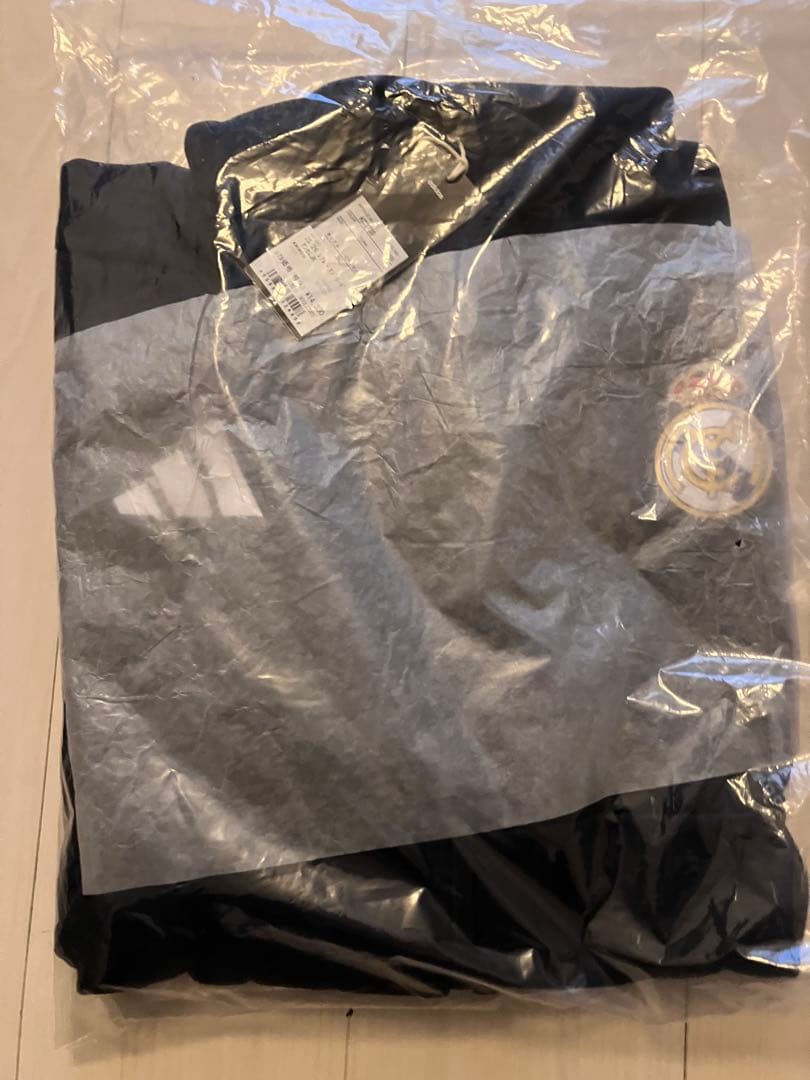 レアルマドリード 新品未使用 25-26 アンセムジャケット ネイビー 2XL