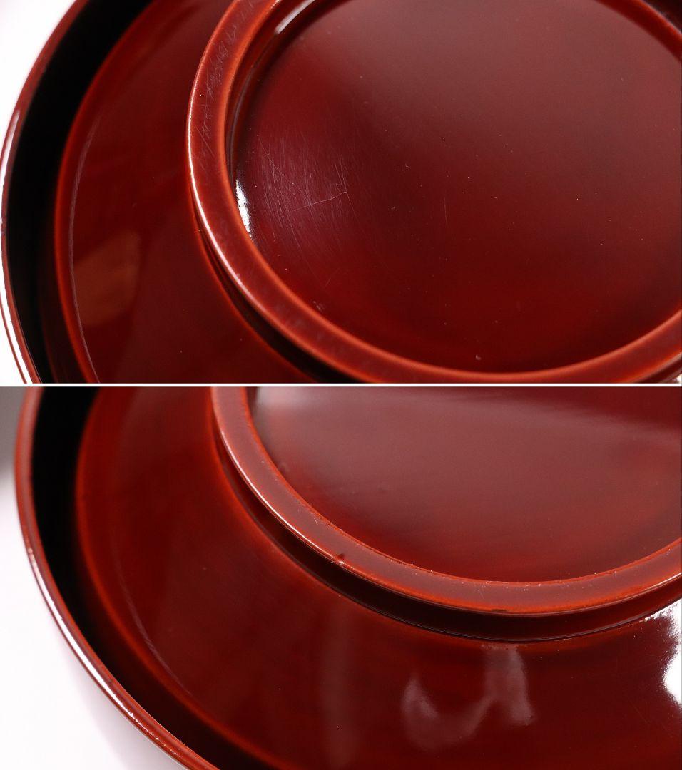 専用10客まとめ CM5 時代 加賀蒔絵 鳥図 溜塗内黒 椀 三客 木製 雉春草