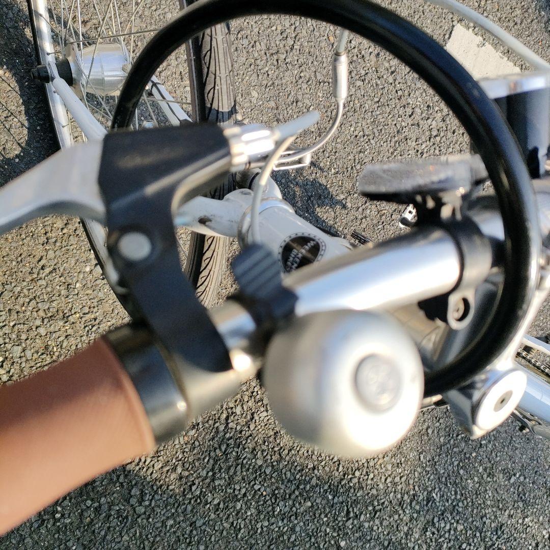 お取引限定　ホワイトシティサイクル 26インチ アルミフレーム