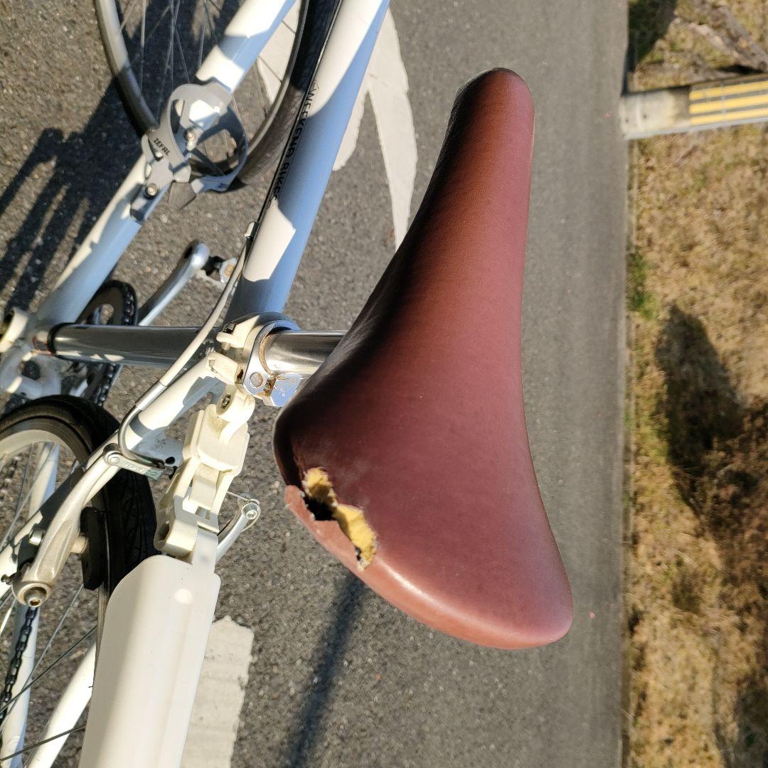 お取引限定　ホワイトシティサイクル 26インチ アルミフレーム