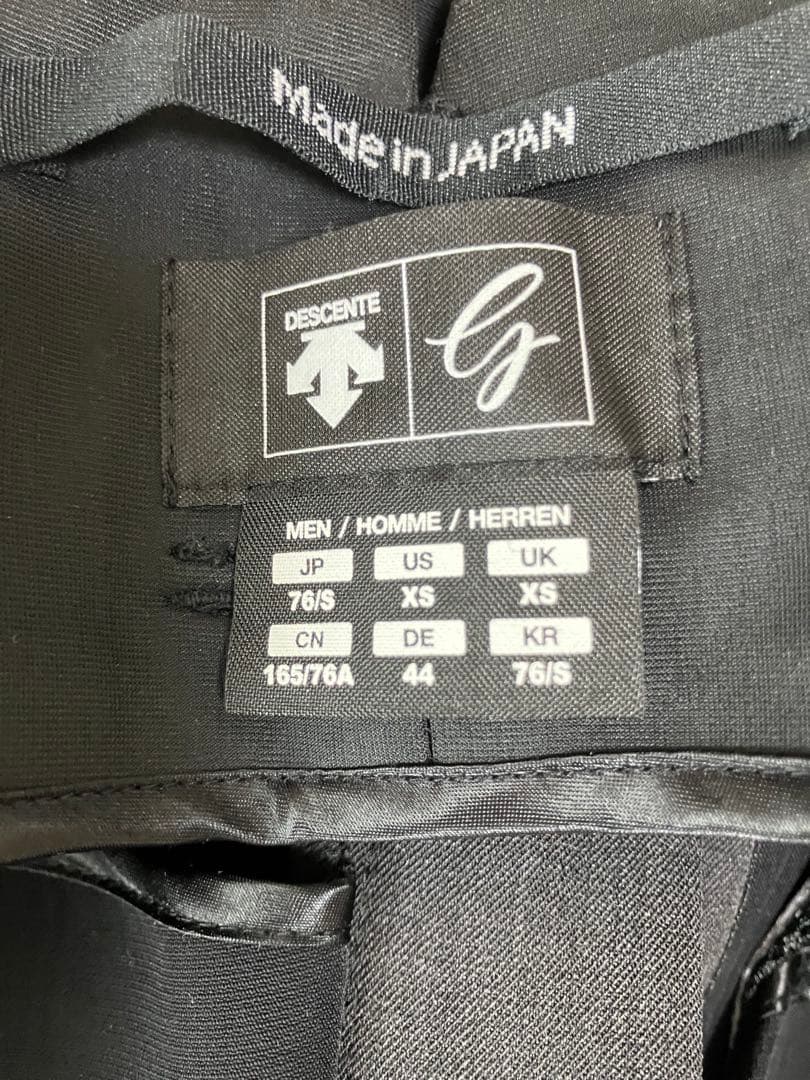 デサント ゴルフパンツ g-arc グレー/ブラック S