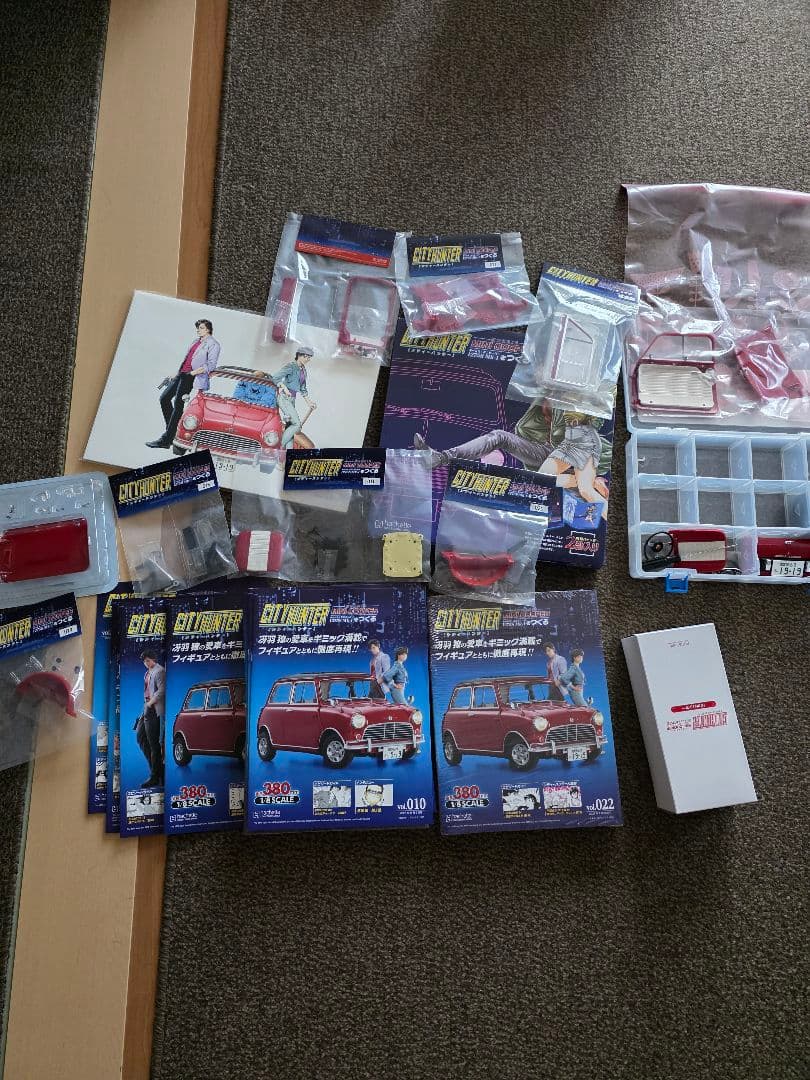 CITY HUNTER MINI COOPER 1/8 アシェット