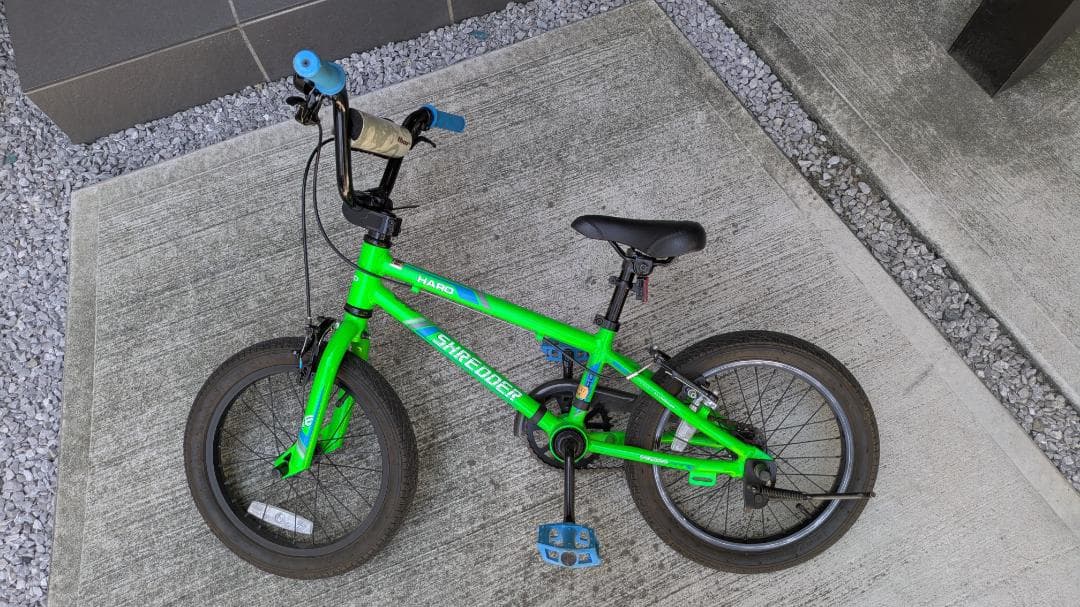 HARO SHREDDER 16 ハロ キッズBMX　グリーンイエロー