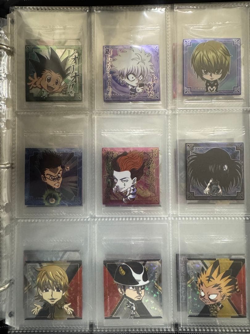 新品未開封！HUNTER×HUNTERウエハース全弾1〜8自力コンプリート！