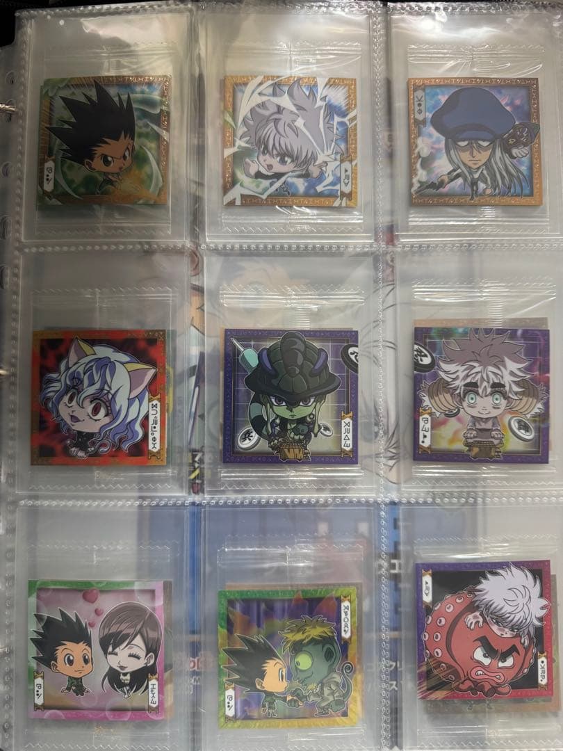 新品未開封！HUNTER×HUNTERウエハース全弾1〜8自力コンプリート！