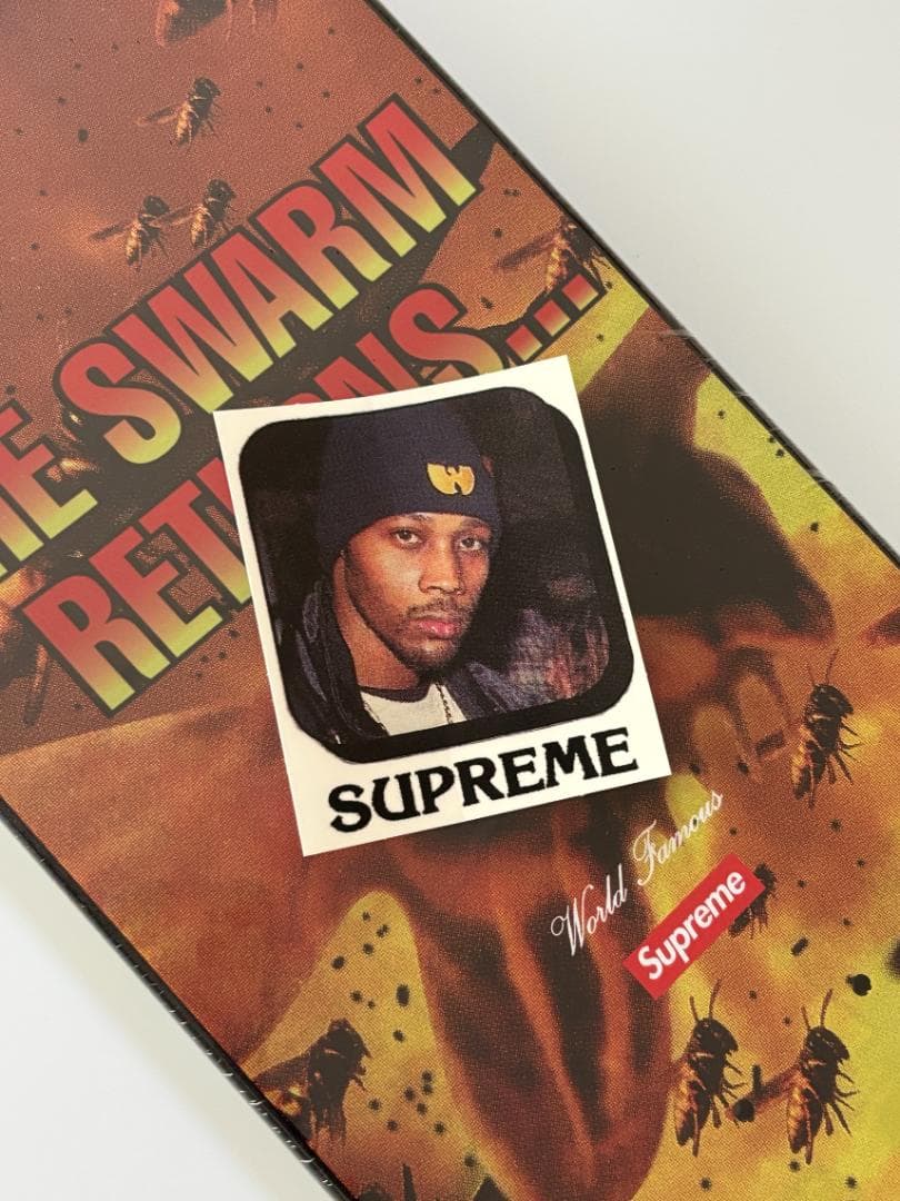 Supreme Wu-Tang Clan Skateboard ステッカー付き