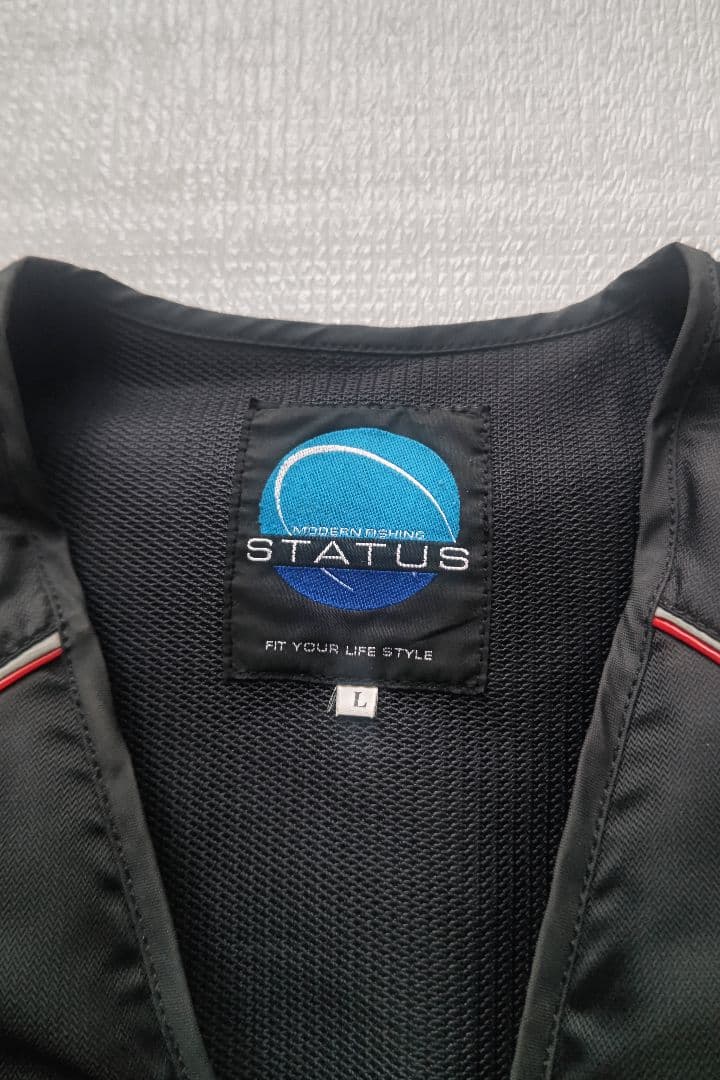 SUNLINE STATUS フィッシングベスト L ブラック