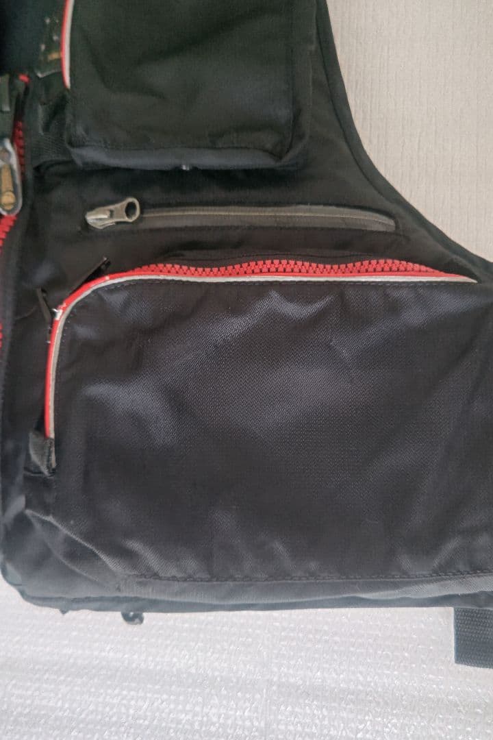 SUNLINE STATUS フィッシングベスト L ブラック