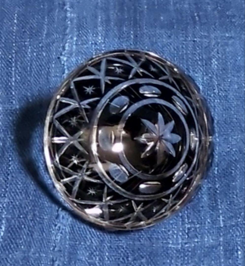 薩摩黒切子酒杯です。