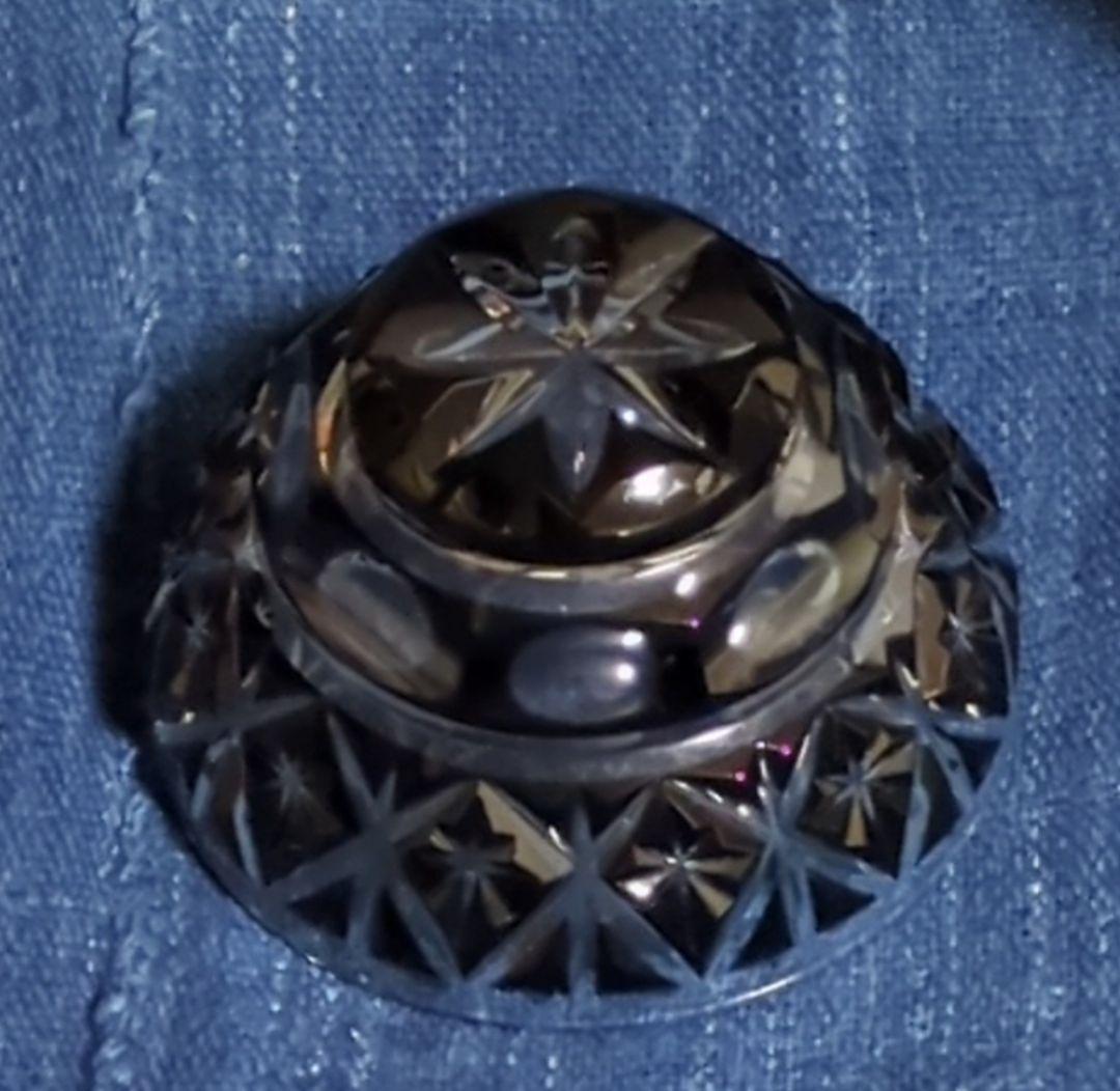 薩摩黒切子酒杯です。