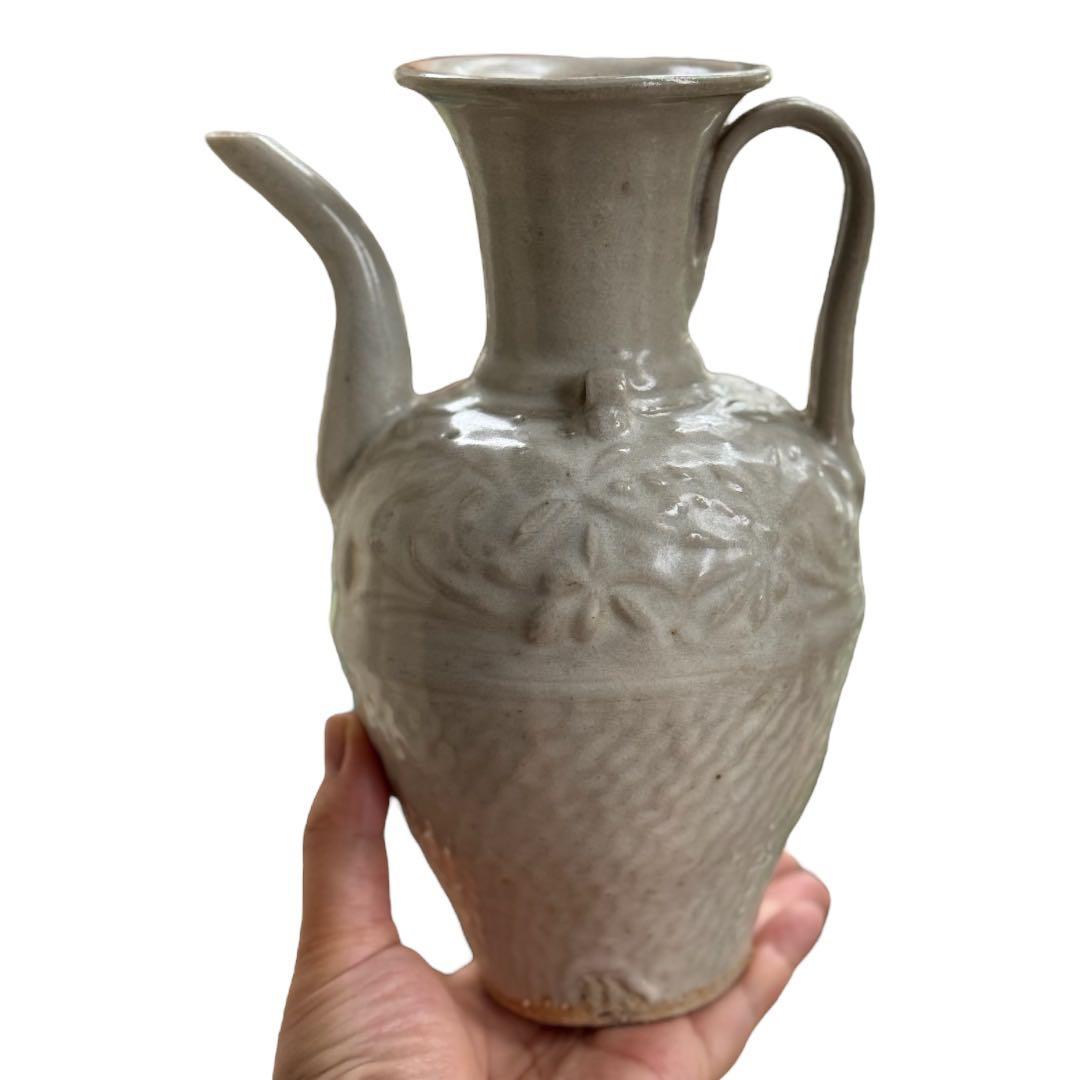 南宗 中国 取手 水注 陶器 骨董 古美術