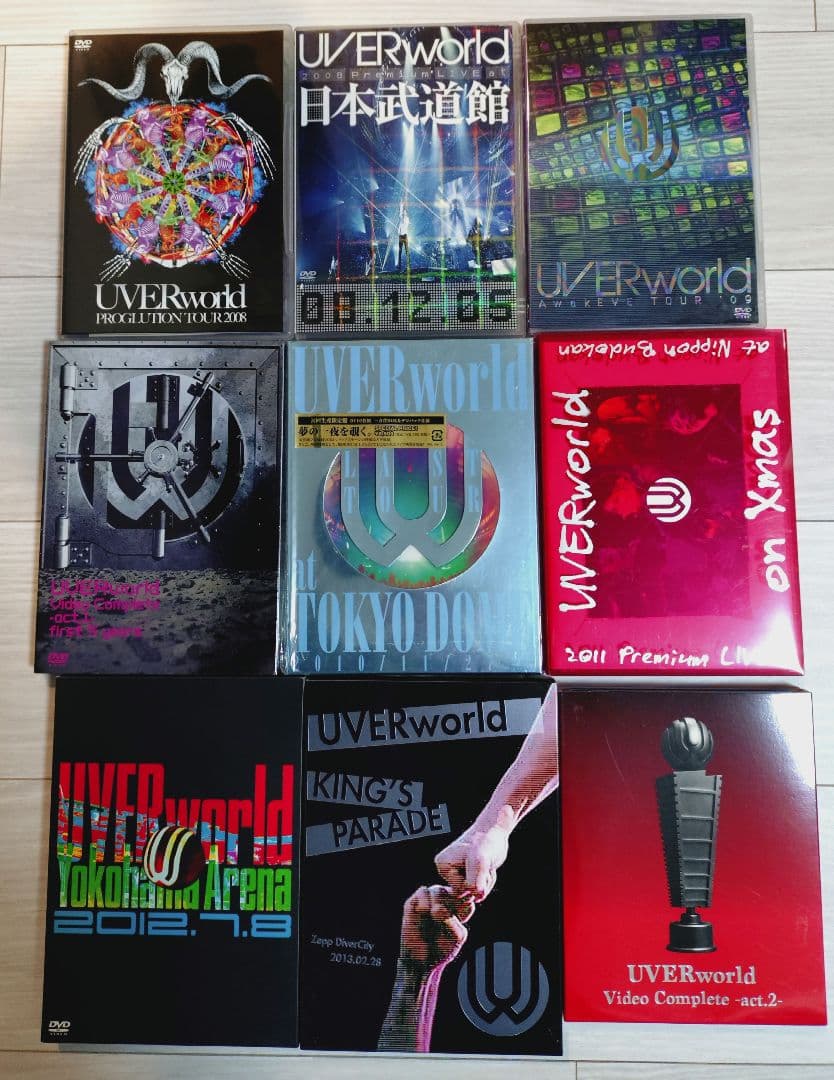 ★値下げ　UVERworld グッズセット（CD/DVD/ライブ/FC限定