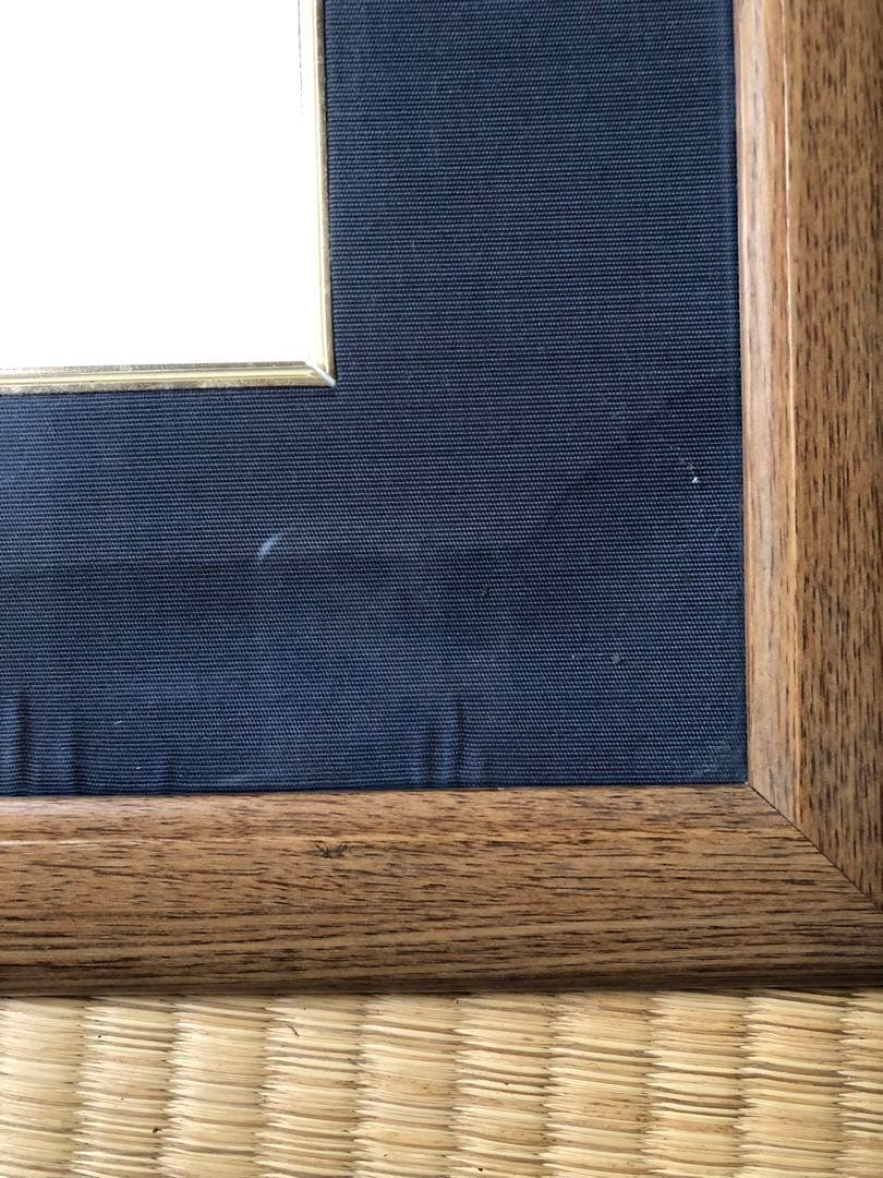 素直　額縁　経営の神様　松下幸之助　松下電工　創業80周年記念 書