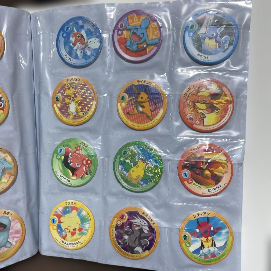 ※貴重※ポケモンパッチン バトルゲーム カードセット144個入り 説明書付き