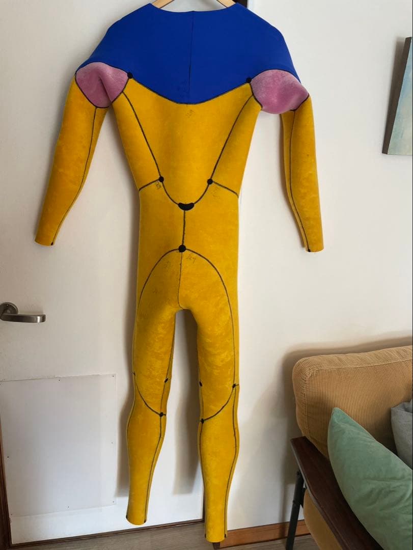 日本製★3×3mm　ロングチェストジップ/セミドライ　ウェットスーツ