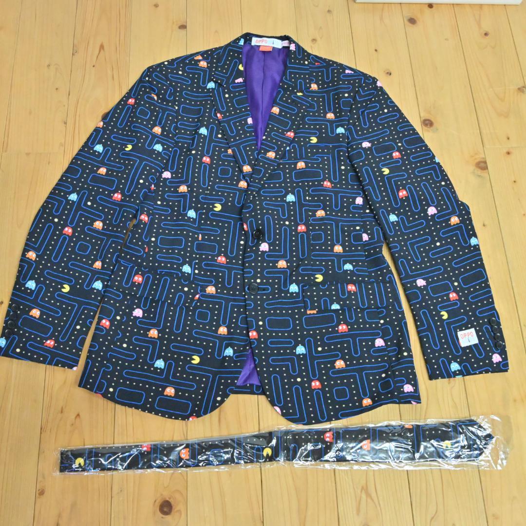 【新品同様】PAC-MAN パックマンスーツ3種セット メンズM〜L Oppo