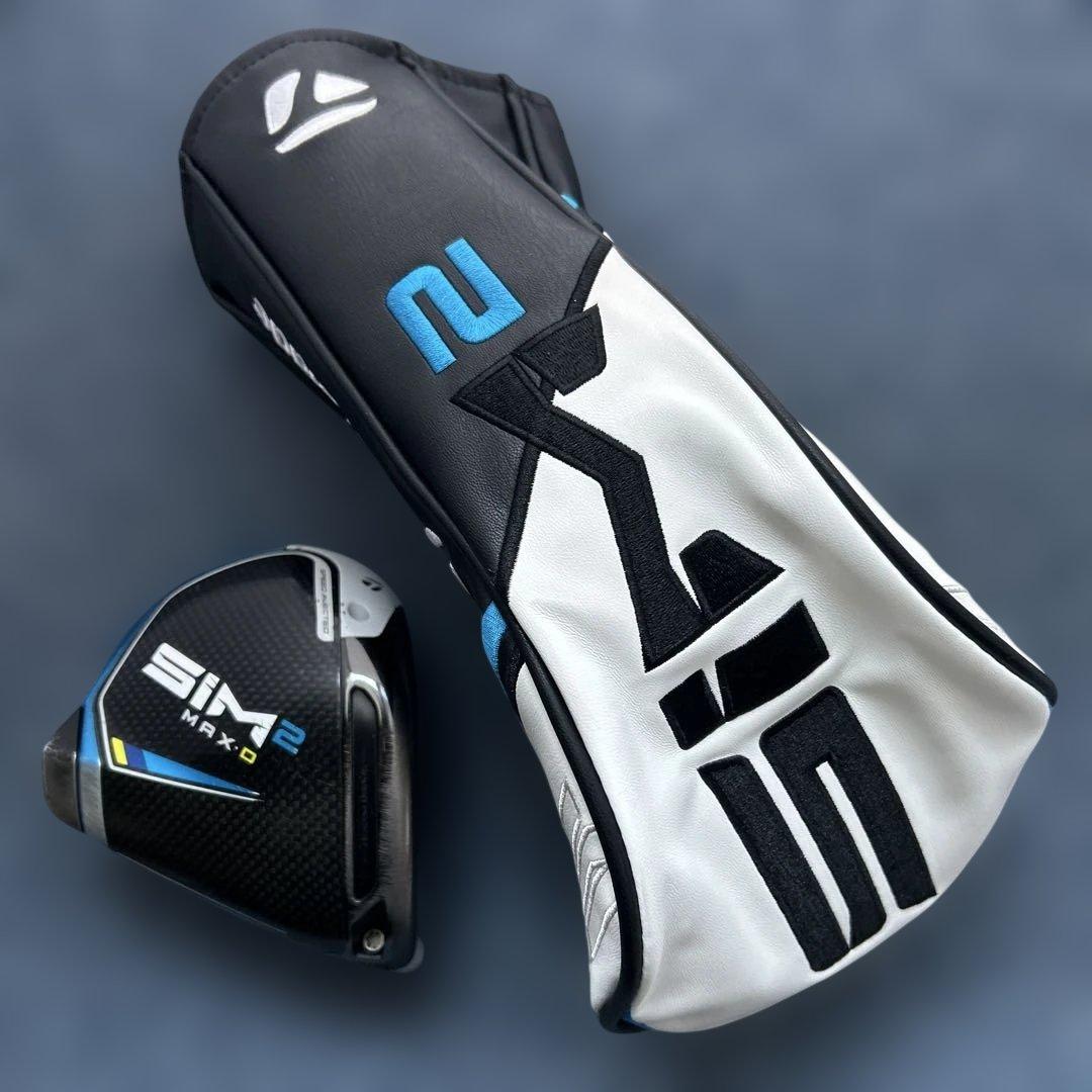 《テーラーメイド》SIM2 MAX-D ドライバーヘッド10.5°＋ヘッドカバー