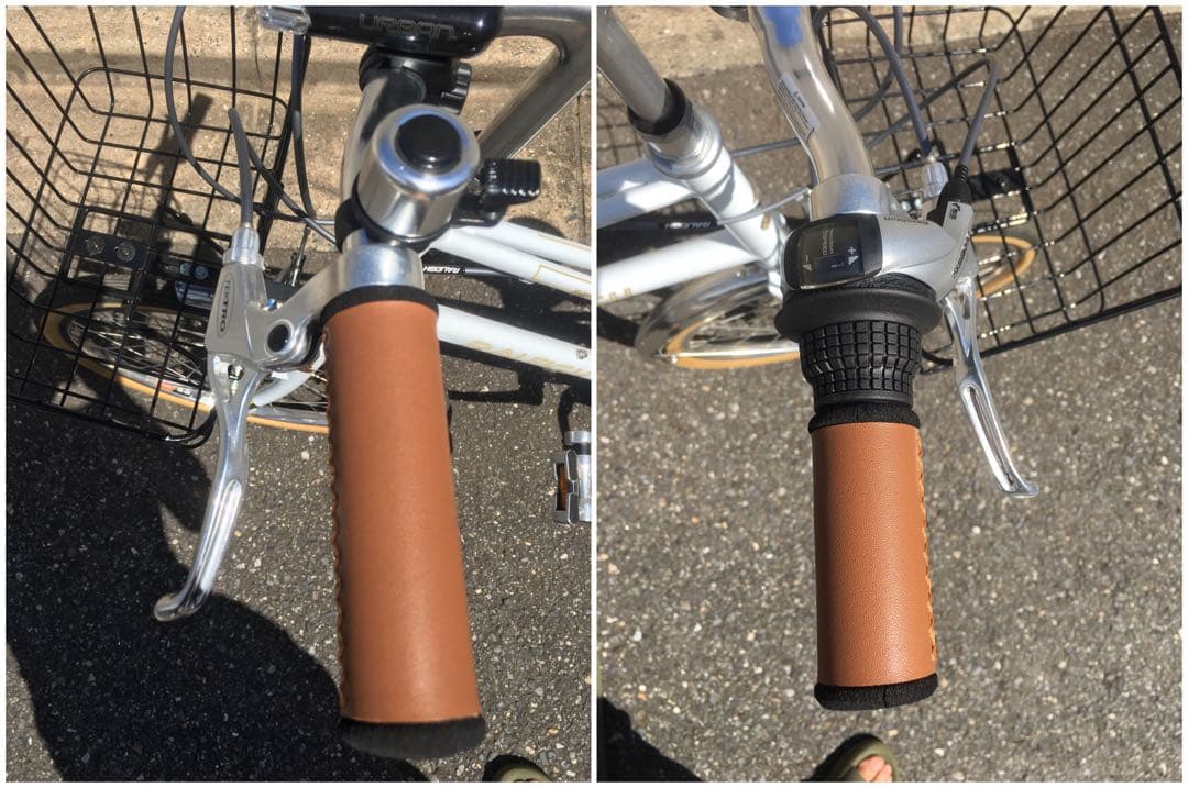 極上品 ミニベロ ラレー ホワイト チャリ 自転車 20インチ 新車