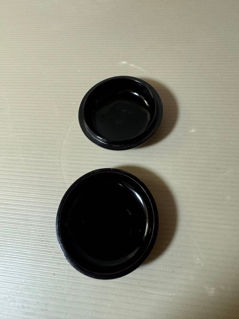 2770 讃岐 蒟醤塗 キンマ 丸香合 富山昇斎造 茶道具　未使用