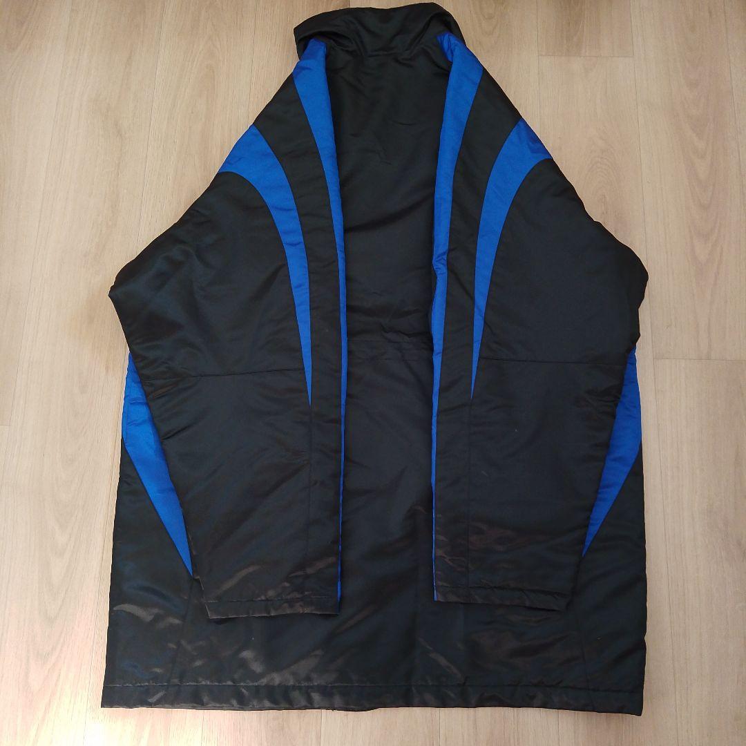 UMBRO DESCENTE 遠藤保仁選手 サイン入り ベンチコート ブラック