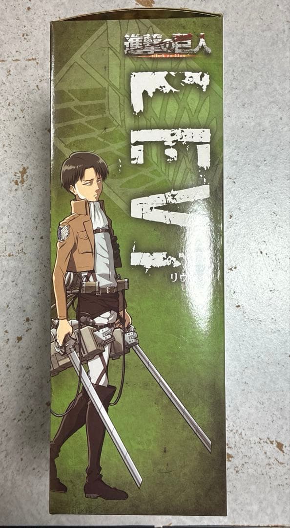 進撃の巨人のリヴァイのフィギア