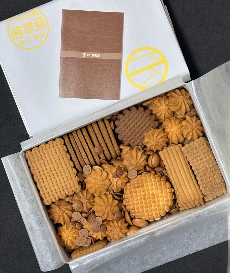 京都　村上開新堂　クッキー　小缶