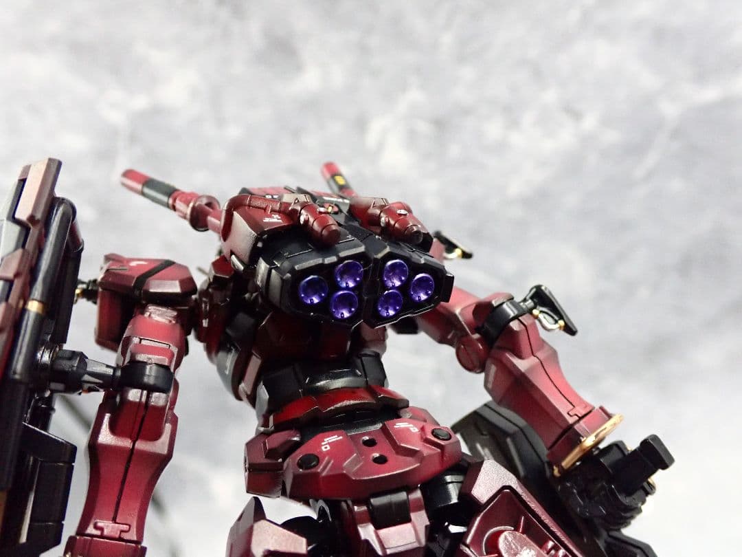 HG ジークアクス 赤いガンダム(フルビット) 全塗装 ガンプラ塗装済 完成品