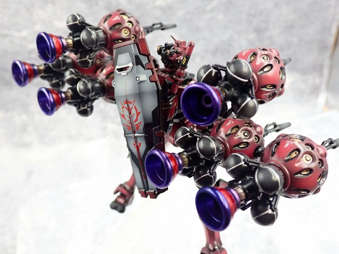 HG ジークアクス 赤いガンダム(フルビット) 全塗装 ガンプラ塗装済 完成品