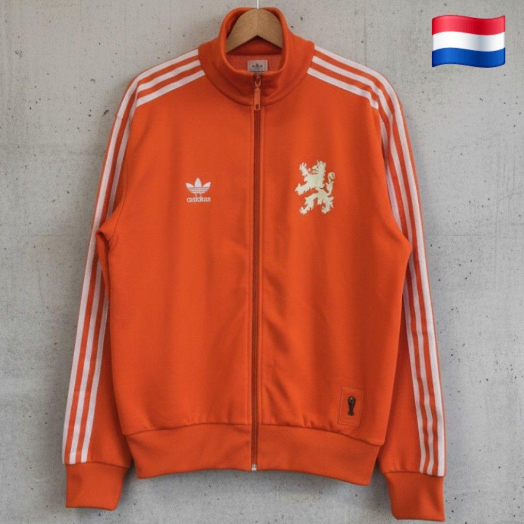 オランダ代表 × adidas トラックジャケット｜復刻モデル｜Lサイズ
