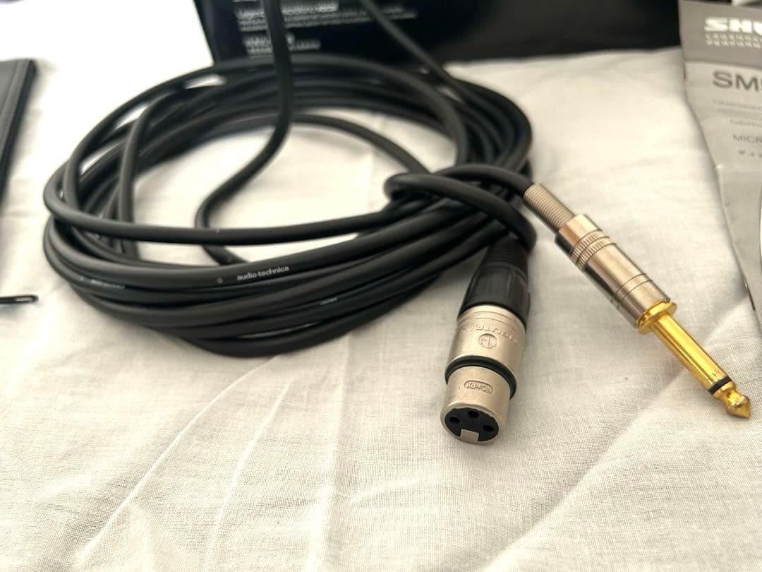 【11/25まで】SHURE SM58 ダイナミックマイク マイクケーブル付き